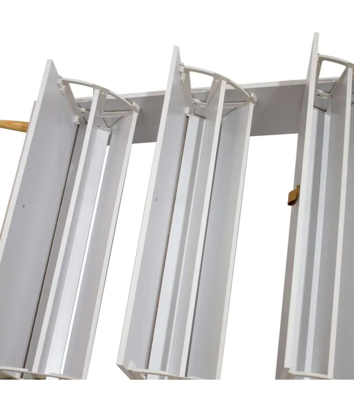 Armario Zapatero 3 trampones blanco 80cm