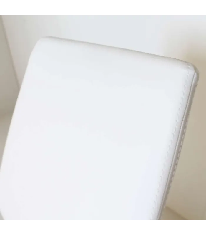 Pack de 2 sillas Unique tapizadas en PU blanco