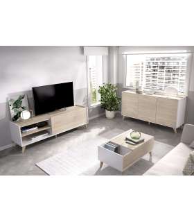 copy of Ness 3 lounge set: sideboard, TV cabinet, shelf and