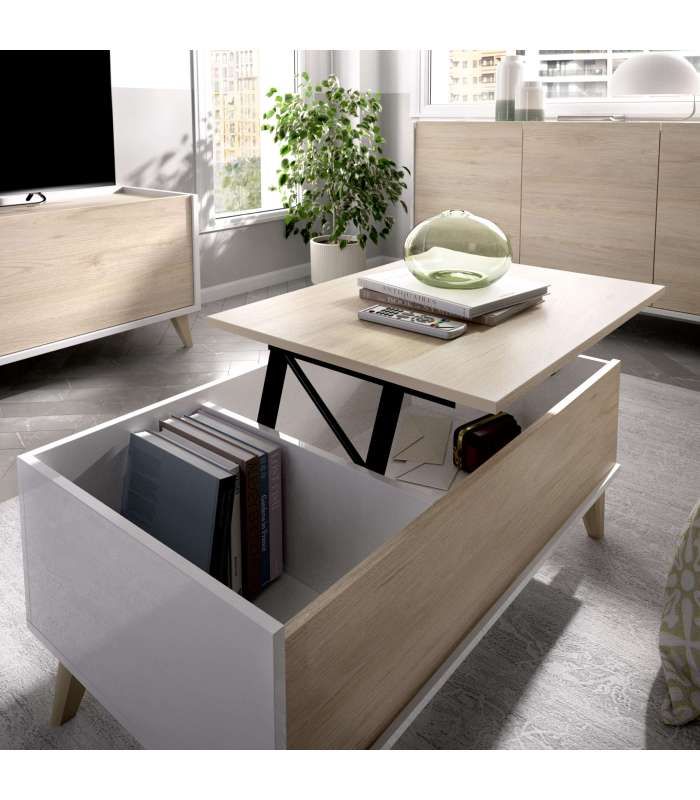 copy of Ness 3 lounge set: sideboard, TV cabinet, shelf and