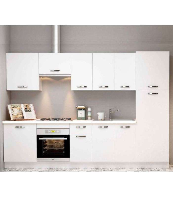 Full kitchen 3 meters white KIT-KIT