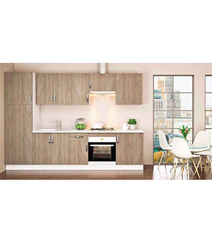 Full kitchen 3 meters oak kit-KIT