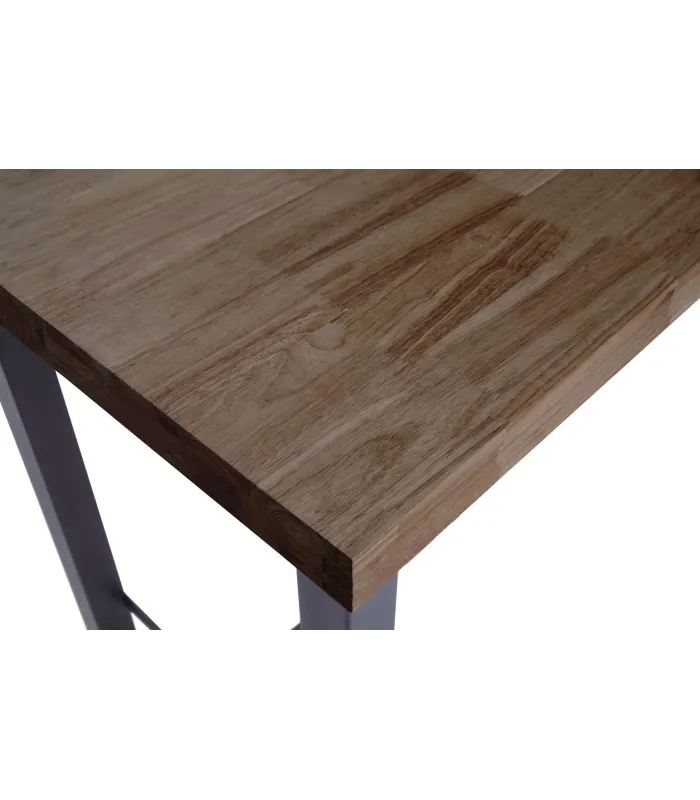 High Bar Table Loft Wild oak and black.
