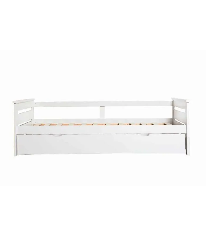 Cama nido modelo Amor en tonos grises-blanco