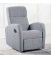 Armchair Relax Model Home Grey Pearl 72 cm (largura) 102 cm (altura) 75 cm (fone)