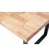 copy of Fixed lounge table in wild oak white or black structure.
