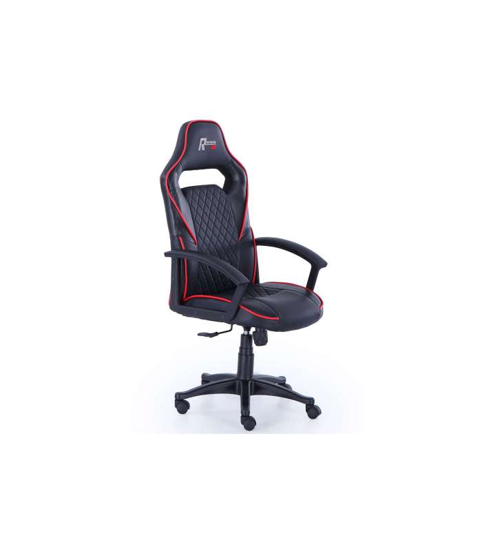 Sillon giratorio elevable gamer R-Desing en simil piel color