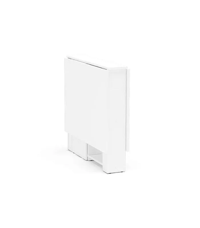Mesa para cocina, comedor abatible acabado blanco