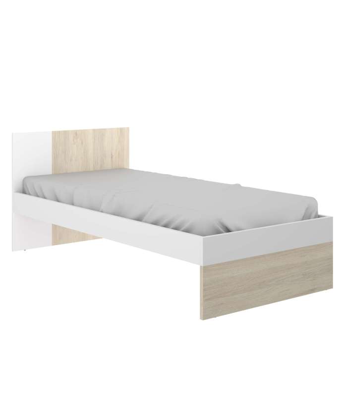 Cama Santisteban 90 cm para dormitorio juvenil 79 cm(alto)97