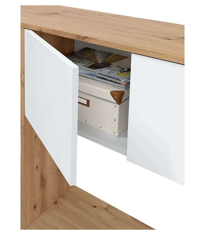 copy of Desk Fits with 2-door, 2-hole reversible buc.