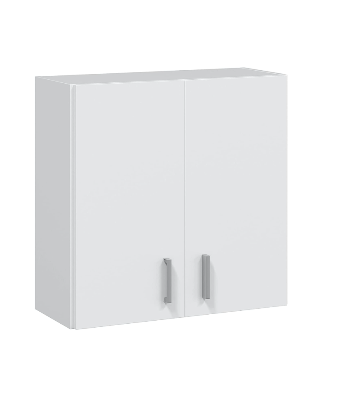 Armoire suspendue polyvalente en finition blanche Milan 59 cm