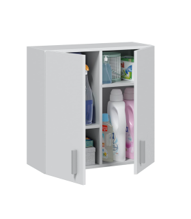 Multipurpose cabinet for white hanging Use 59 cm wide
