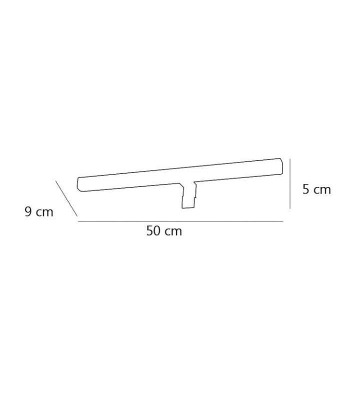 APLIQUE NUCO CROMO LED 15W 1500LM 4000K