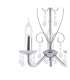 ILAJP Colgante Candelabro 3 luzes acabamento cromado modelo