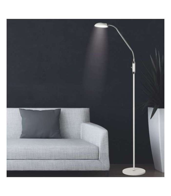 Denis lampadaire led modèle finition blanche 165 cm(hauteur) 23