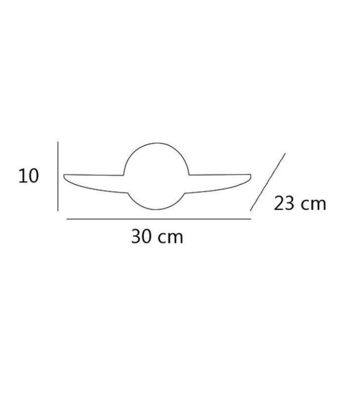 ILAJP Apliques de Pared Aplique de pared modelo Nube acabado