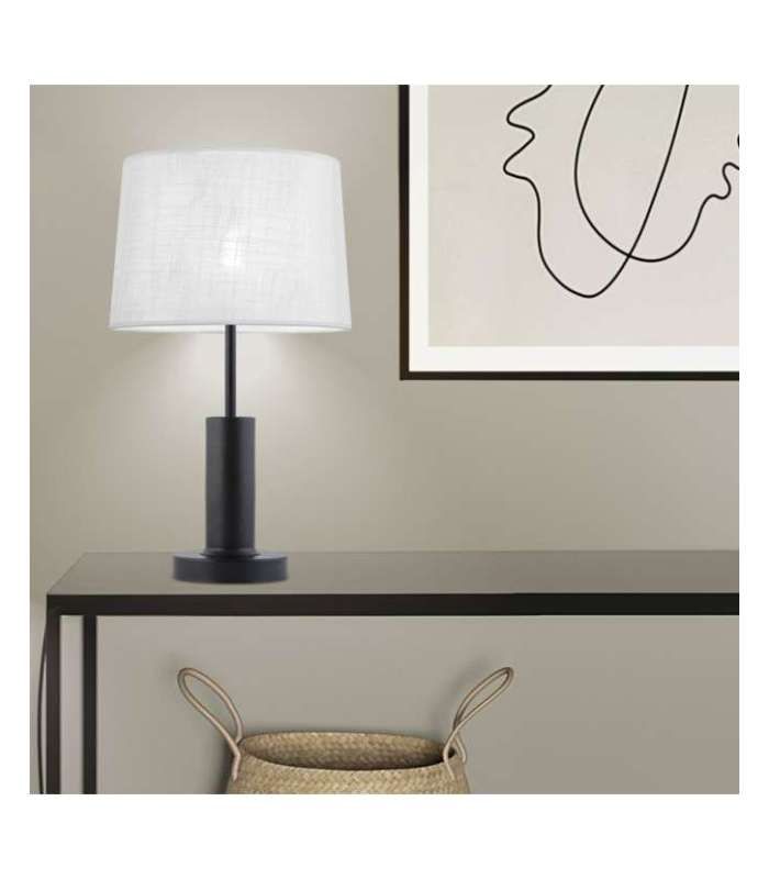 MALORI TABLE LAMP BLACK 1 X 60W E-27