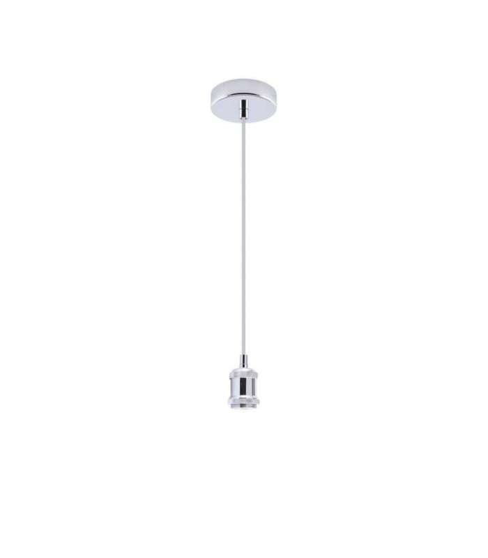 Lampe pendante modèle Eduardo finition chromée 14 cm(hauteur)