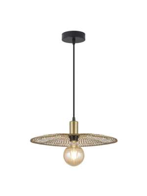 Pendente Cipres ouro com design decorativo