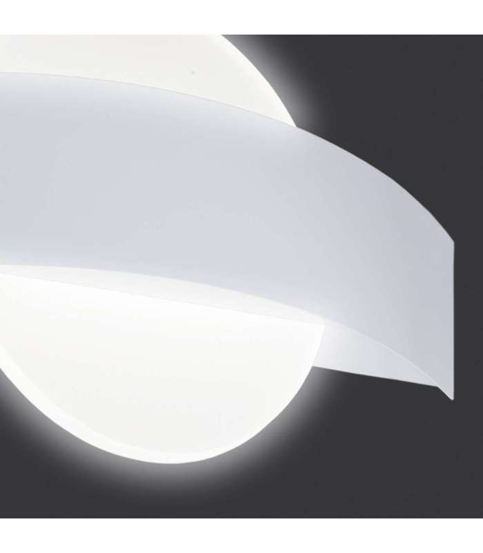 LUNAR WALL LAMP WHITE LED 10W 950LM 4000K