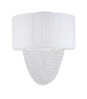 ILAJP Plafones LAMPARA LORAN BLANCO 1 X 60W E-27