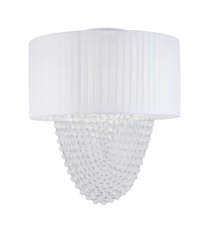 LAMPARA LORAN BLANCO 1 X 60W E-27