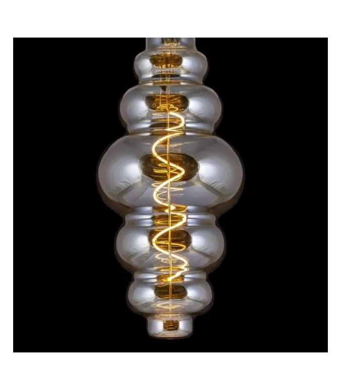 Vieille ampoule à led finition ambre 27 cm(hauteur)12