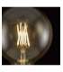 Ampoule Led 6W globe bulbe finition ambre 14 cm(hauteur)10