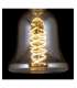 Ampoule LED Bell 8W finition ambre 17 cm(hauteur)15
