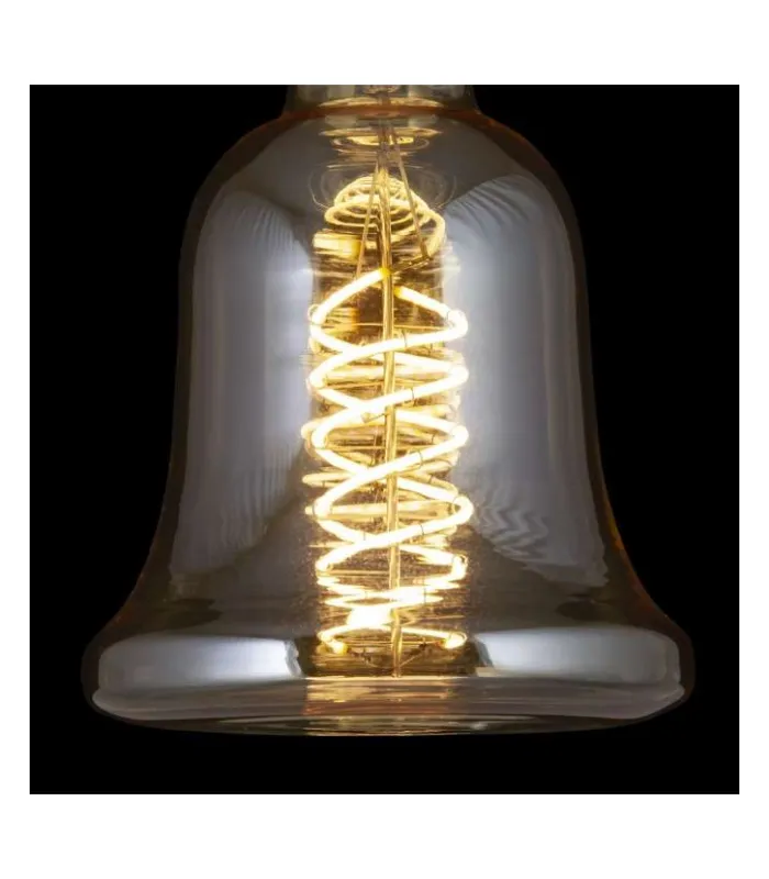 Bombilla LED Campana 8W Ámbar - Luz cálida