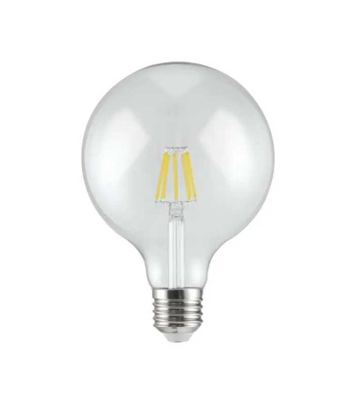 LED bulb E-27 globe bulb transparent finish 17 cm(height)13