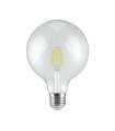 LED bulb E-27 globe bulb transparent finish 17 cm(height)13 cm(width)13 cm(length)