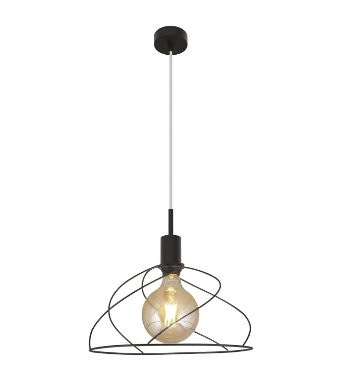 ILAJP Colgantes Colgante modelo Farrel acabado negro 25
