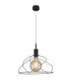 Modelo Pendant Farrel preto finish 25 cm (alta) 35 cm (largura) 35 cm (floor)