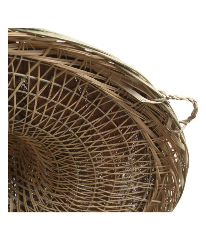Colgante Bruno de rattan natural 25x53 cm