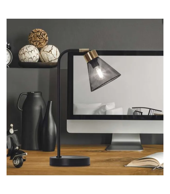 Flexo modelo Manila acabado negro 42cm(alto) 32cm(ancho)