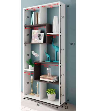 Office shelf or halls Model Danerys Plus.