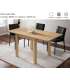 copy of Rectangular table with walnut wood finish BALI 200 x 90