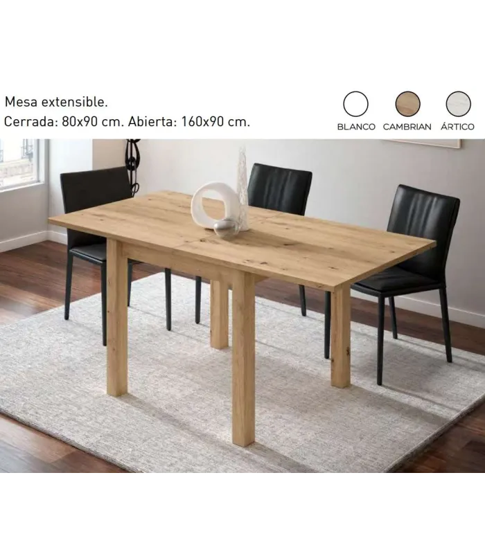 Mesa extensible Orce en varios colores