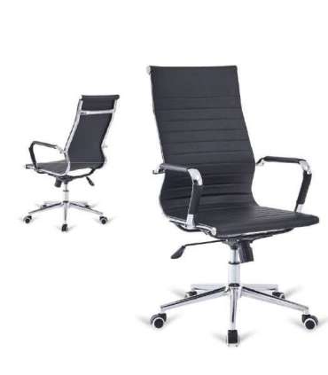 Revolving and elevated office chair model Paris high.