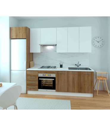 Kit-Chef kitchen 285 cm in various colors