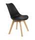 Pack 4 sillas Super Dereck. A elegir en color blanco, negro o gris. 42 cm(ancho) 81 cm(altura) 46 cm(fondo)