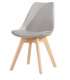Pack 4 sillas Super Dereck. A elegir en color blanco, negro o gris. 42 cm(ancho) 81 cm(altura) 46 cm(fondo)