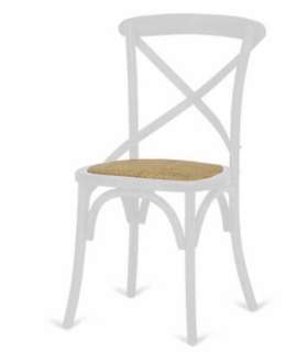 Cadeira modelo Viena. Disponível em branco, cor natural ou preto. 50 cm(largura) 89 cm(altura) 54 cm(profundidade)
