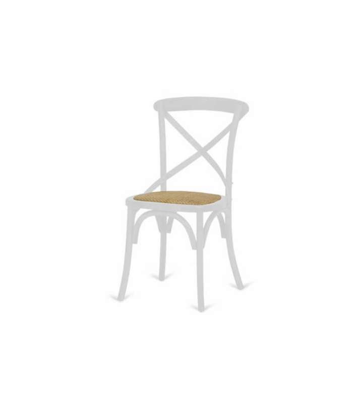 Silla modelo Viena. A elegir en color blanco, natural o negro. 50 cm(ancho) 89 cm(altura) 54 cm(fondo)