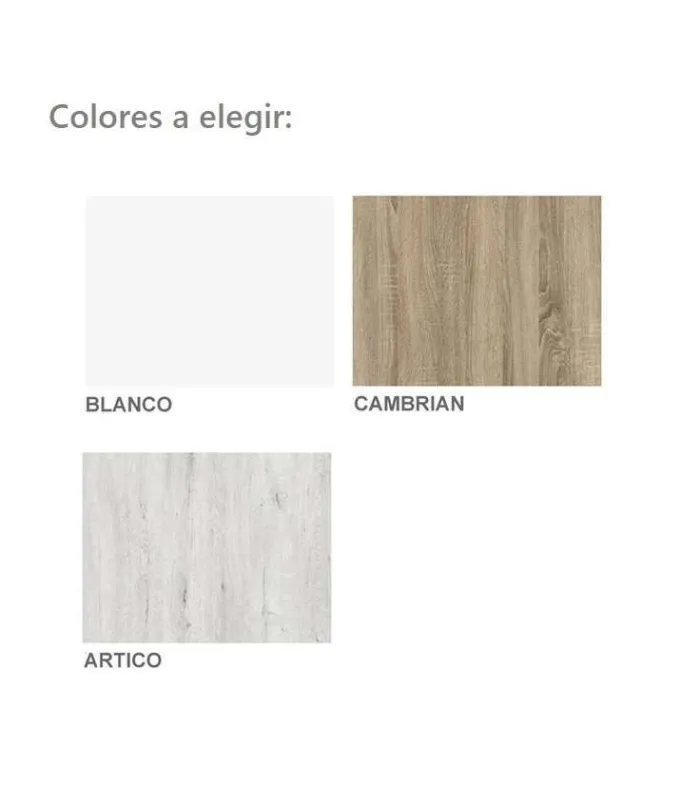 Mesa centro elevable Portugos en varios colores