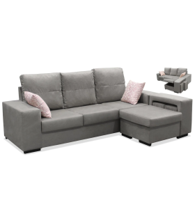 Sofa con chaiselongue Bea dos colores a elegir 230 cm(ancho) 95