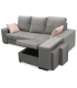 Sofa con chaiselongue Bea dos colores a elegir 230 cm(ancho) 95