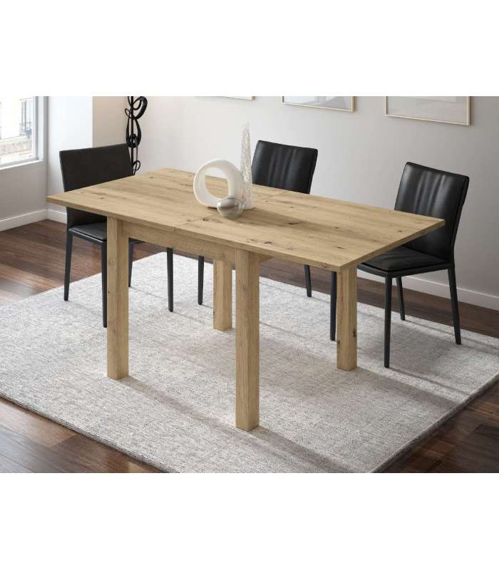 copy of Rectangular table with walnut wood finish BALI 200 x 90