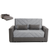 IMPT-HOME-DESIGN Sofas cama Sofá cama Niguelas en tela gris